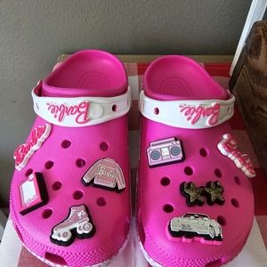 Barbie Themed Crocs